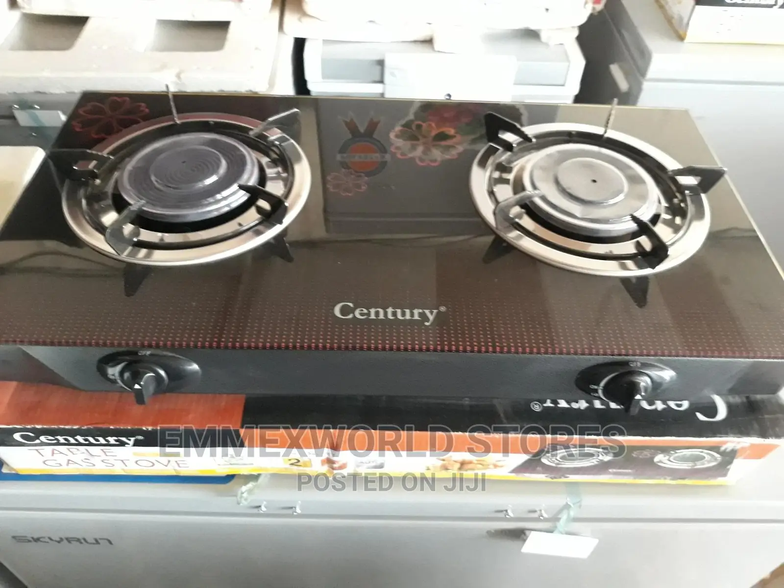 Century Table Gas Cooker 2 Burners