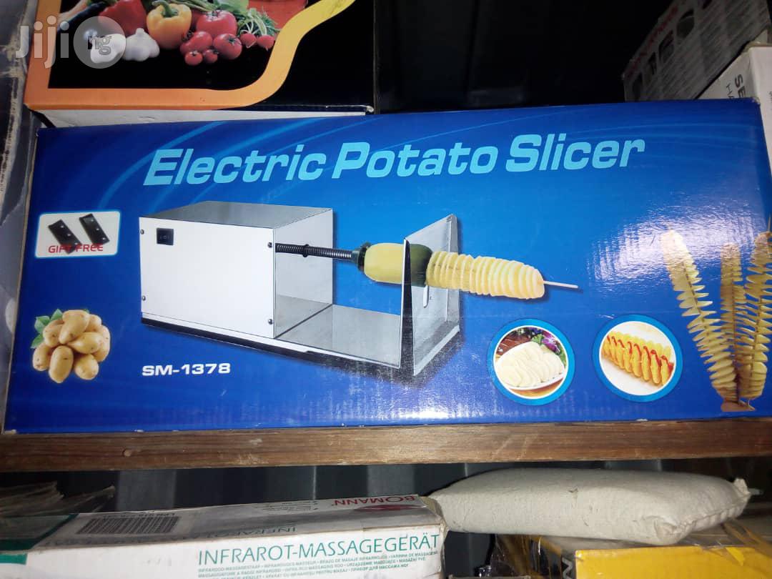 Stainless Steel Electric Petato Slizer