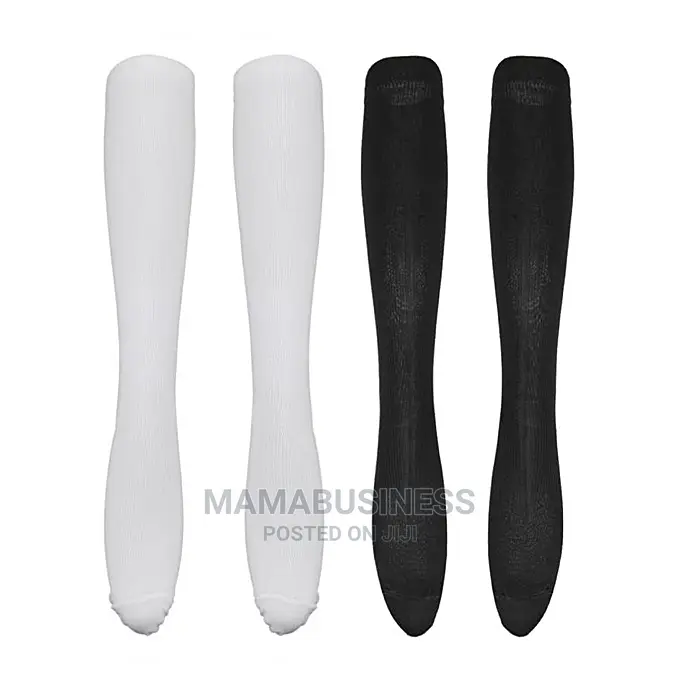 2 in 1 Dr Miracle's Anti Fatigue Compression Socks - White