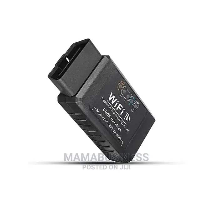 Elm327 Wifi Obd2 Interface Car Diagnostic Scanner Black