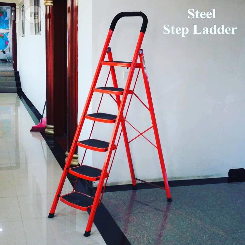 Steel 4 Step Ladder