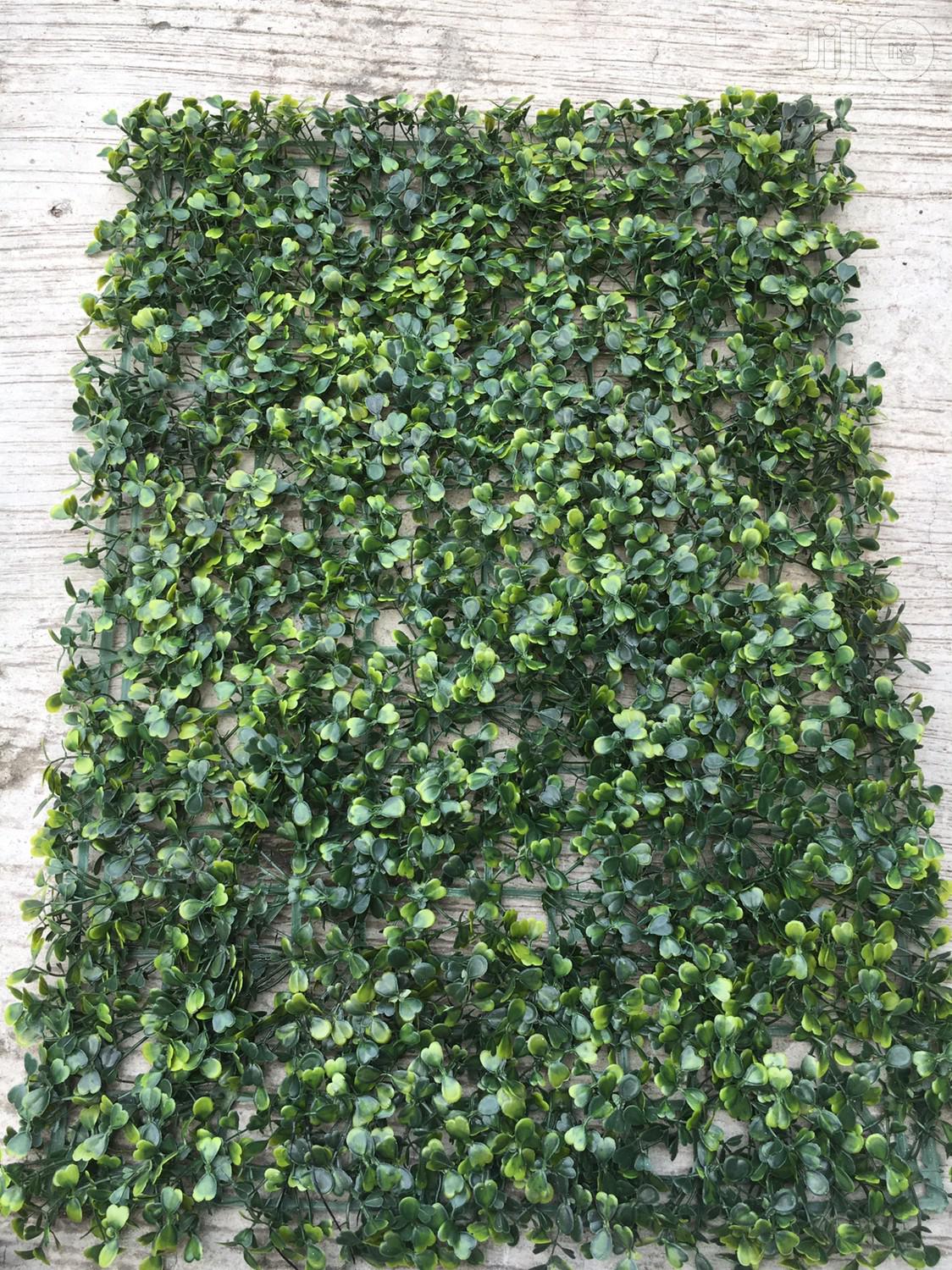 Artificial Green Wall Flower Tiles
