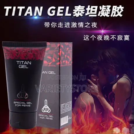 Penis Enlargement and Delay Gel - Titan Gel