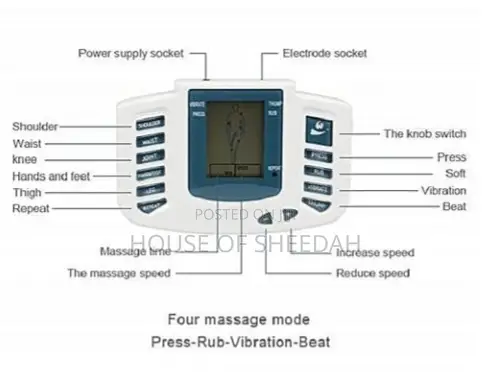 Digital Body Slimming Pulse Massage for Muscle Relaxation