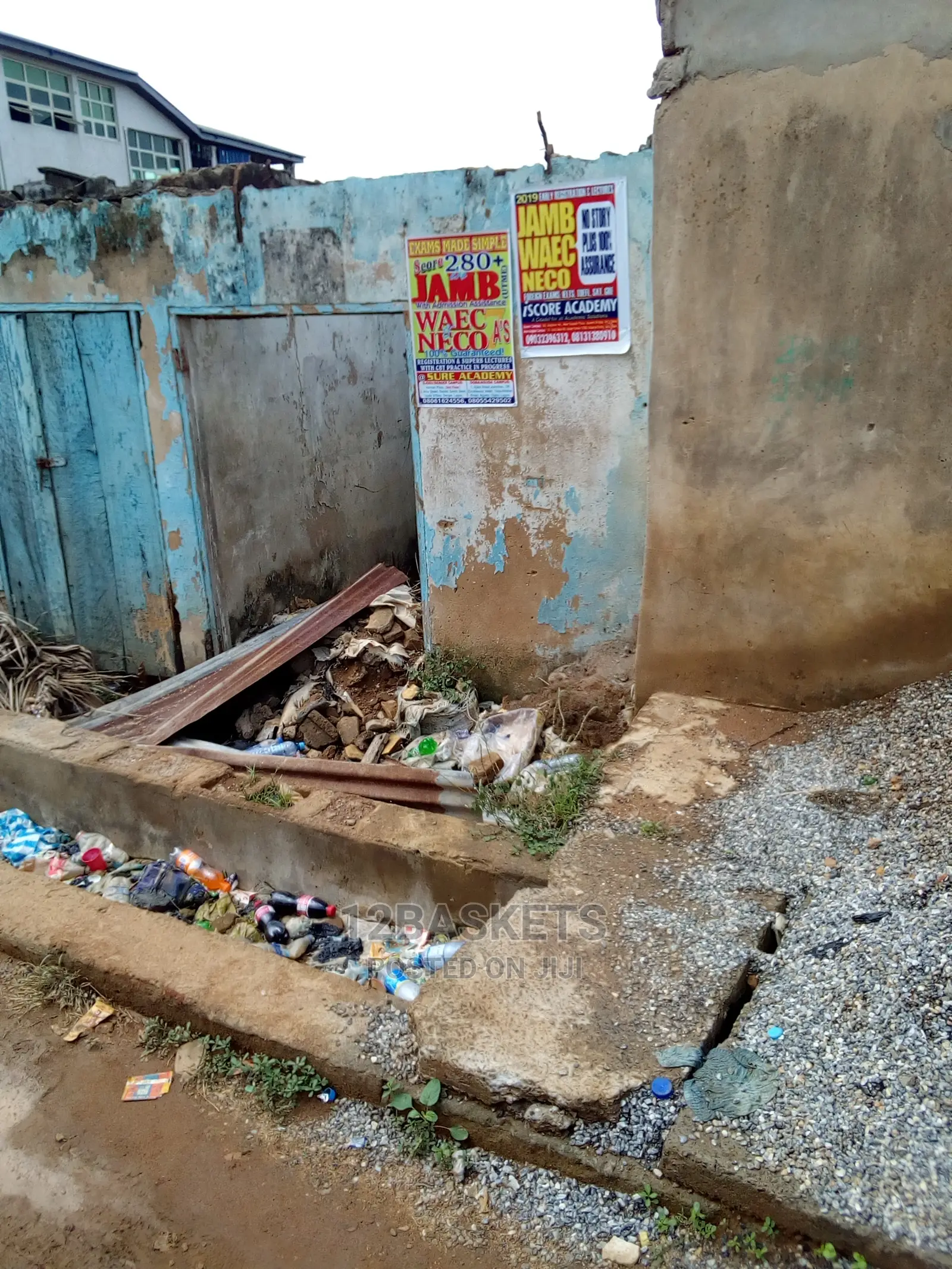 Land With Demolishable Property at Yakoyo Ojodu.