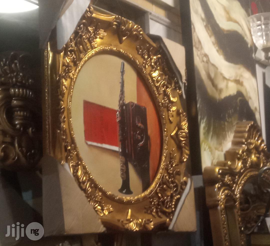 Interior Italian Decorative Wooden Mirror