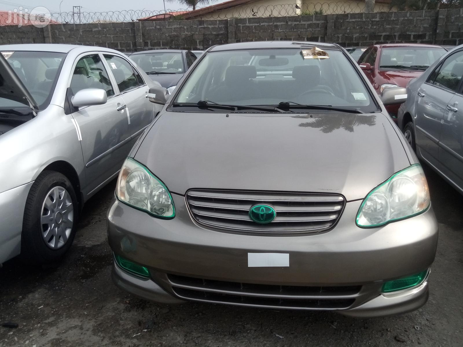 Toyota Corolla S 2004 Gray