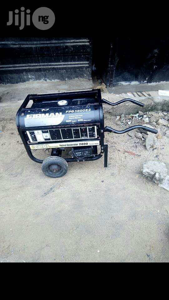 Fairly Used 2.8kva Sumec Firman Fpg3800e2 (Not Repaired B4!)