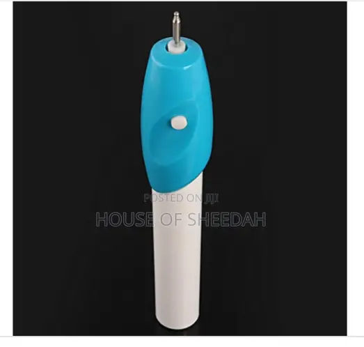 Engraving Pen For Home Use - White + Blue