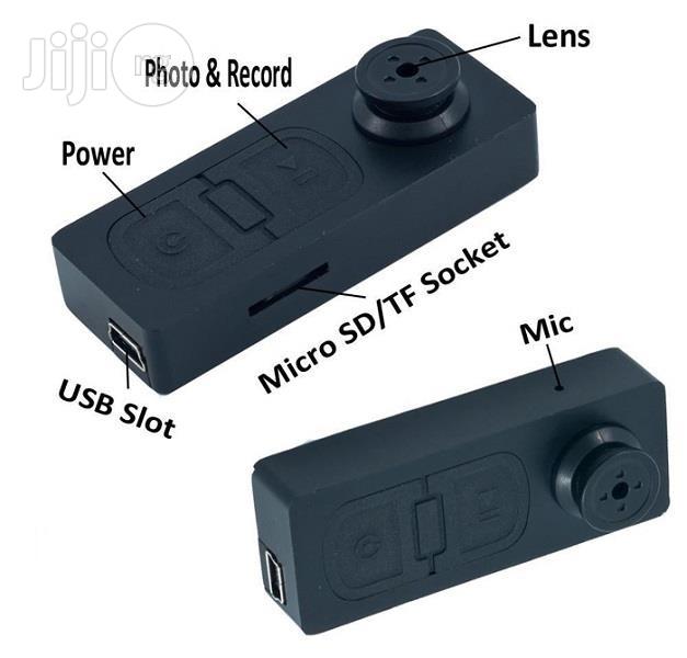 S918 Hd Button Dv Camera in Shirt Button With Mic