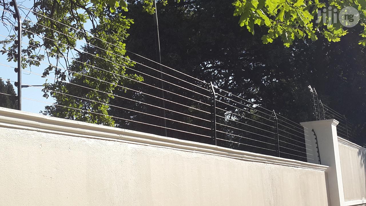 Installation Of Electric Perimeter Fence