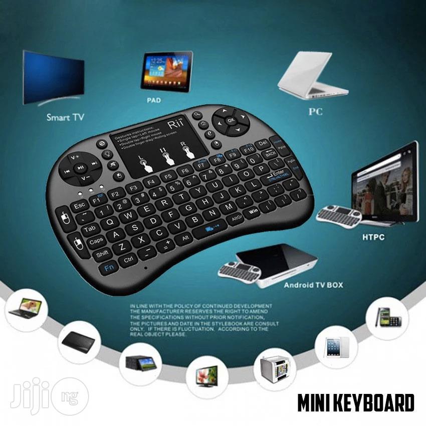 Wireless Mini I8 Rii Game Keyboard Remote Controlers With Touchpad for Tablet PC Andriod TV Box