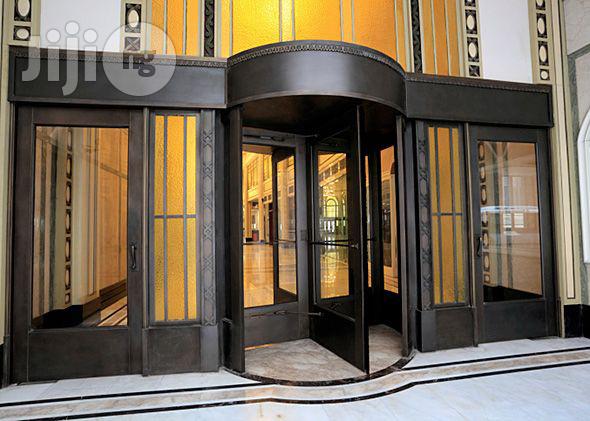 Installation Of Automatic Revolving Door