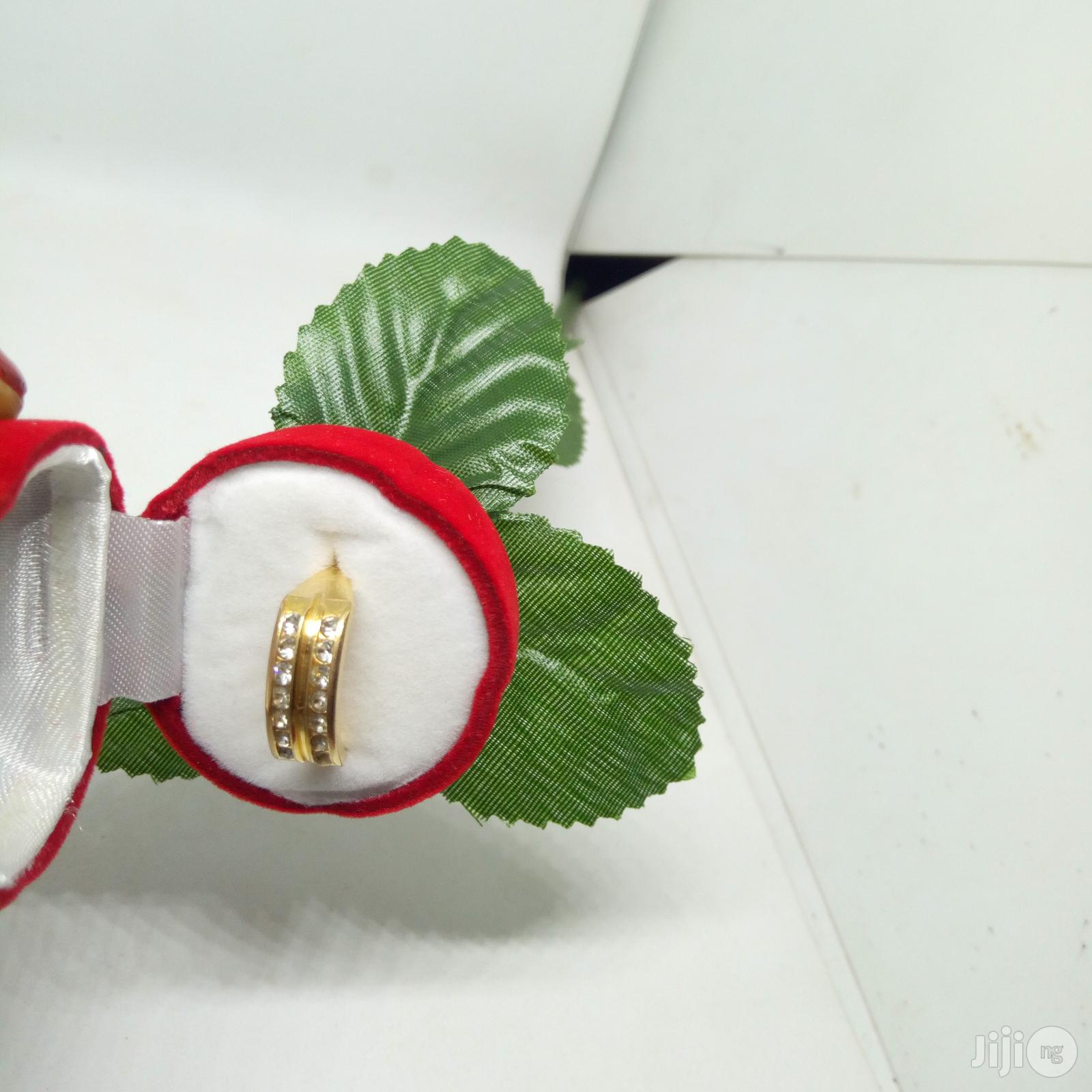 Brand New Original Romania Gold Engagement Ring