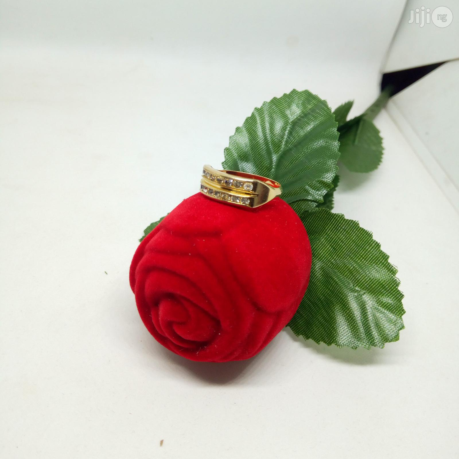 Brand New Original Romania Gold Engagement Ring