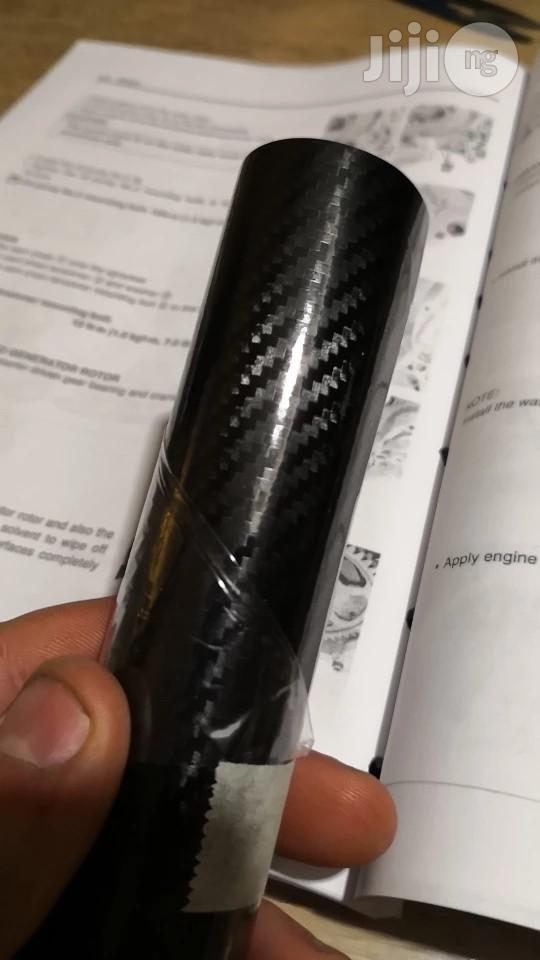 5D Carbon Fiber Vinyl Sticker