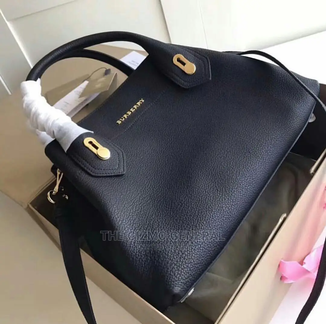 Burberry Leather Banner Bag