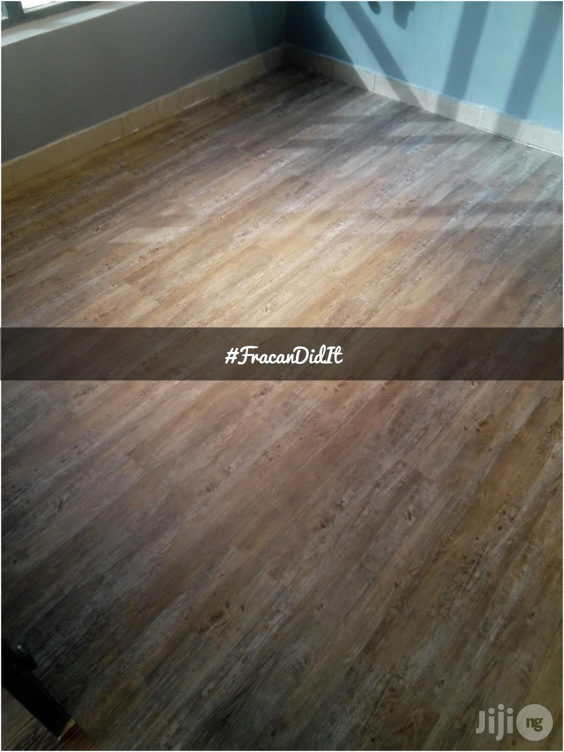 PVC Wood-Like Vinyl Floor. Free Installation