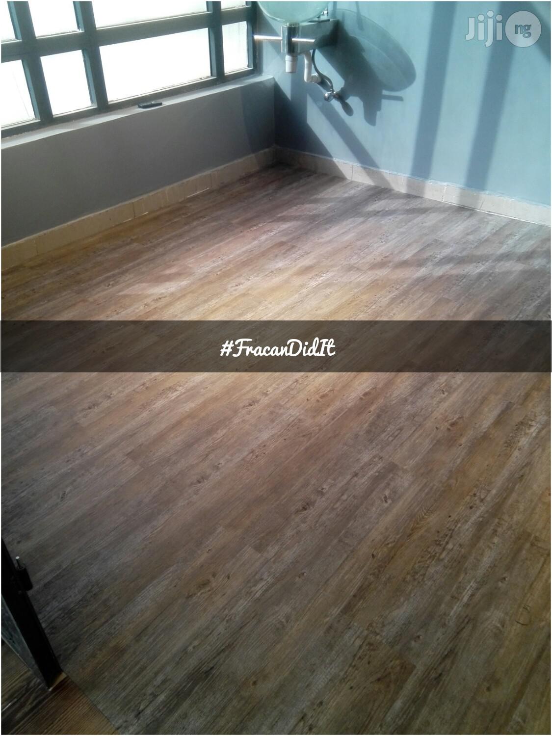 PVC Wood-Like Vinyl Floor. Free Installation