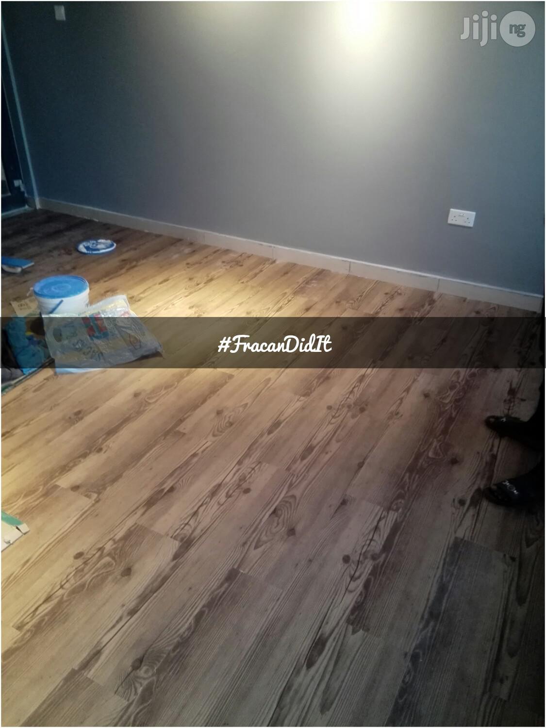 PVC Wood-Like Vinyl Floor. Free Installation