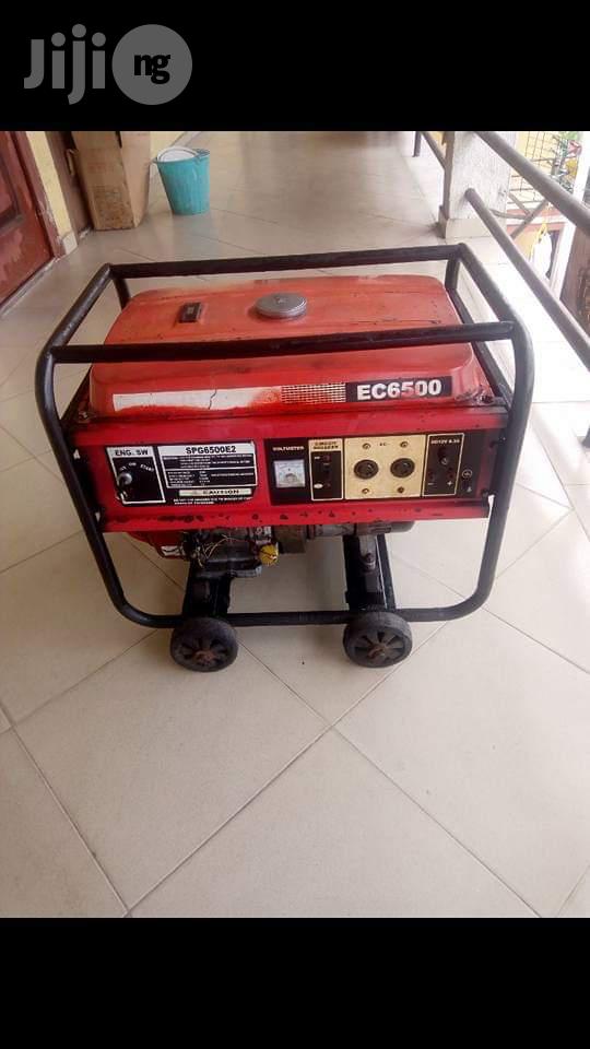 Neatly Used 6kva Honda Ec6500 100% Copper Coil Generator