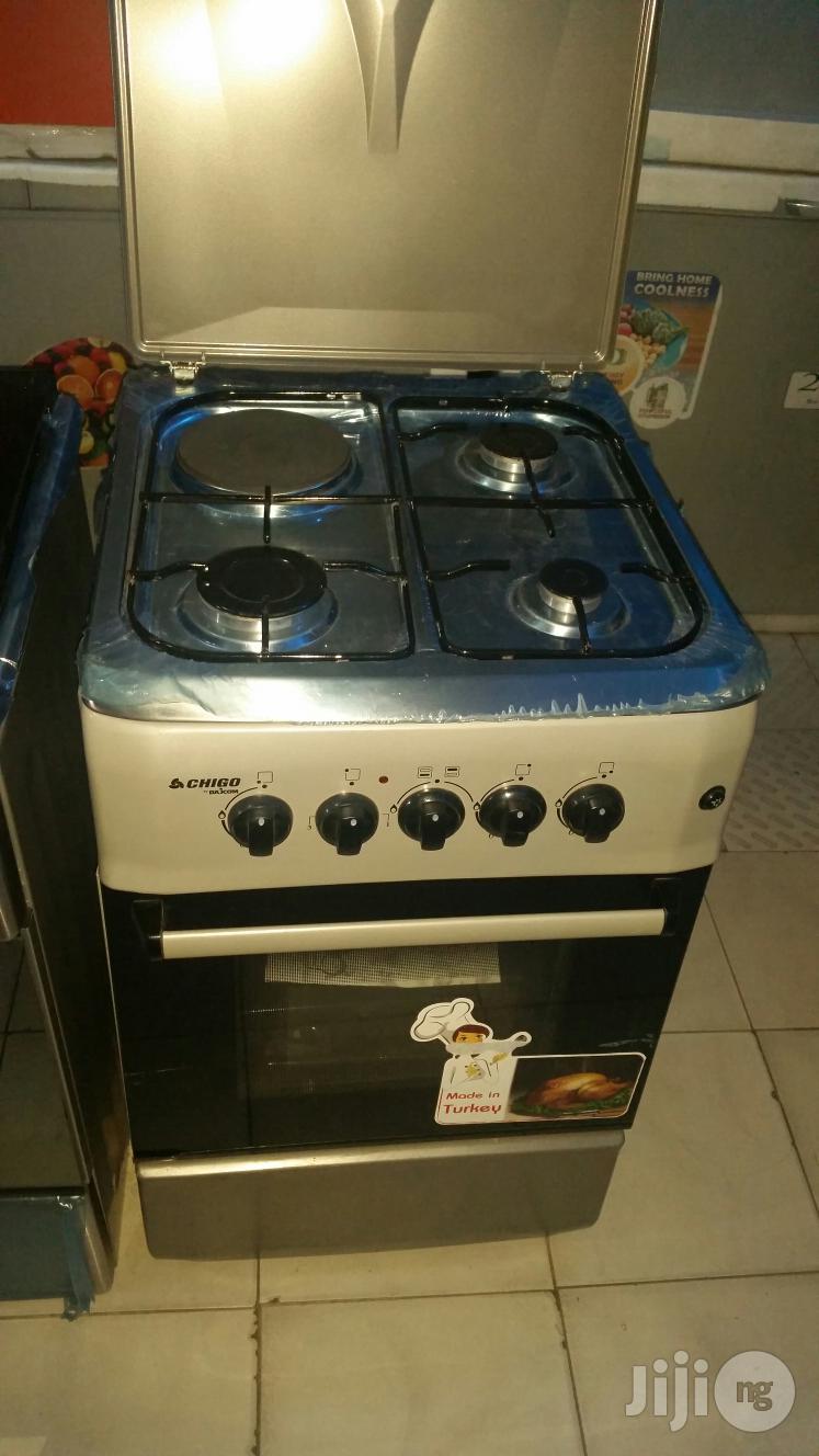 CHIGO Gas Cooker ( 3gas1electric )