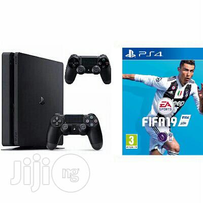 Ps4 Slim Console + Fifa 19+ Extra Controller