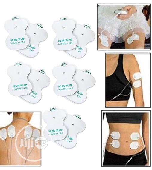 Health Herald Tens Digital Therapy Machine Electrodes Pads (Pack Of 10) Electrotherapy Device