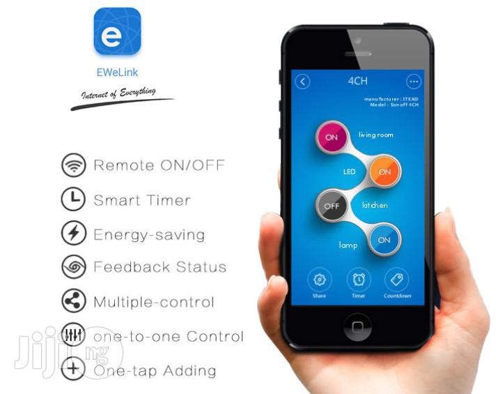 Upgraded Sonoff 4ch R3 Smart Wifi Wireless Home Automation