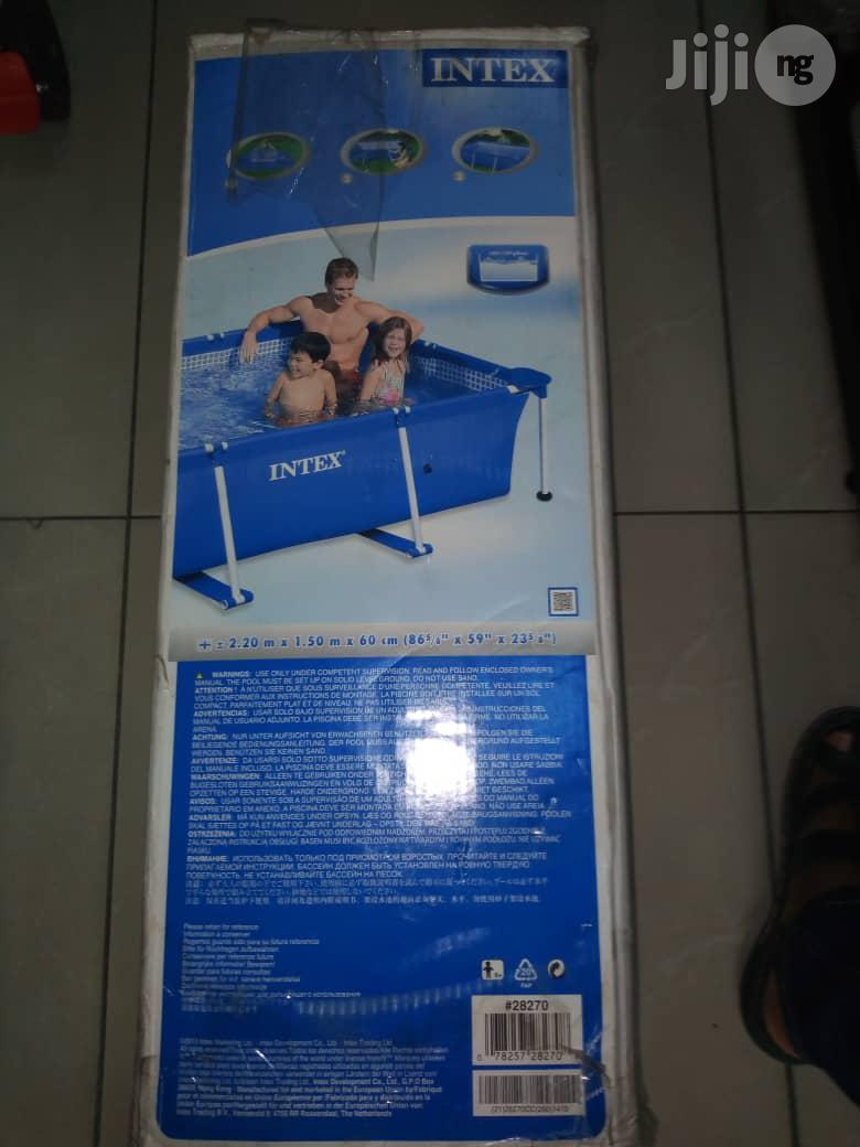 Portable Childrens' Swimming Pool 8ft