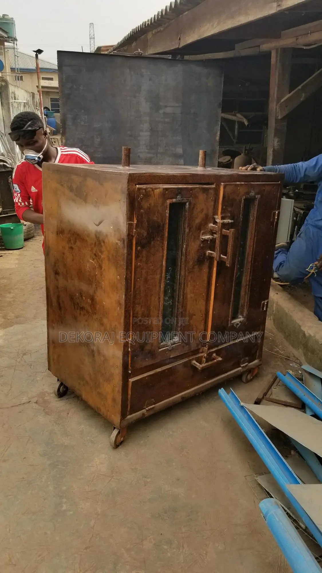 Completely Stainless Interior Fish Smoking Kiln, Export Standard