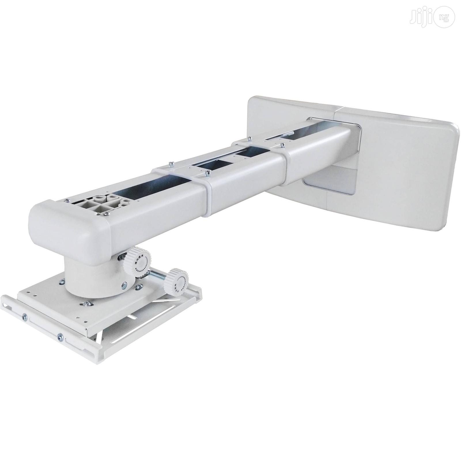 Ultra-short Throw Projectors Wall Mount With Telescoping Arm (White)
