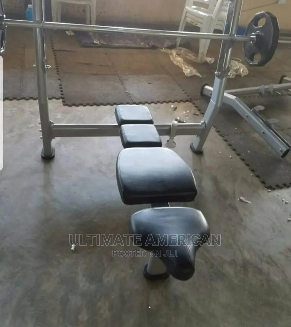 Commercial Bench Press With 20kg Bar Bell
