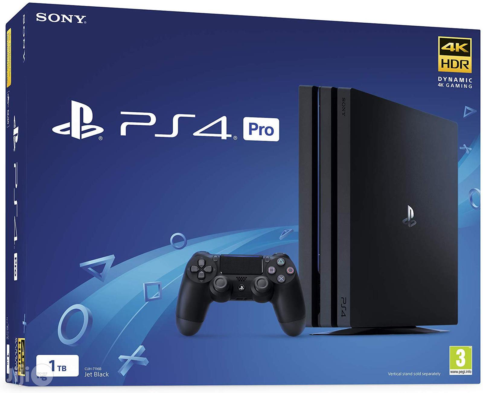 Sony Playstation 4 Pro 1tb Console - Black (Ps4 Pro)