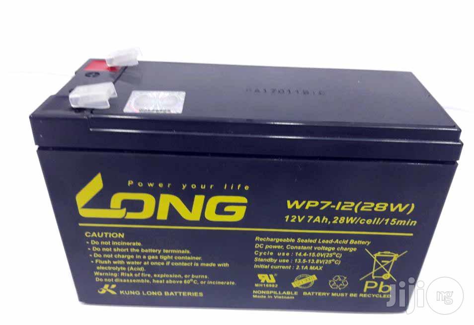 Long 7ah/12v Smf Battery