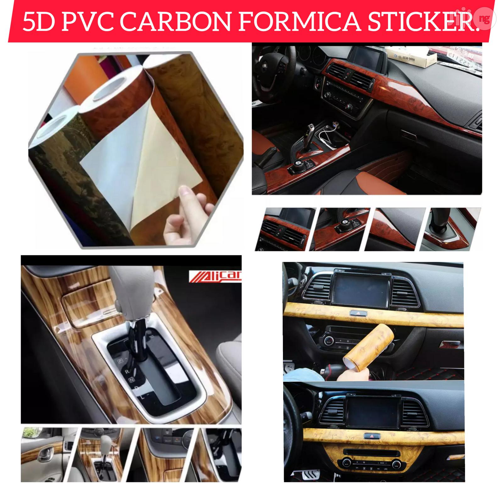 5D Formica Sticker for Car Interior Home Furnitures Decor.