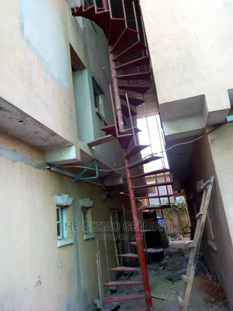 Round Stairs And Step