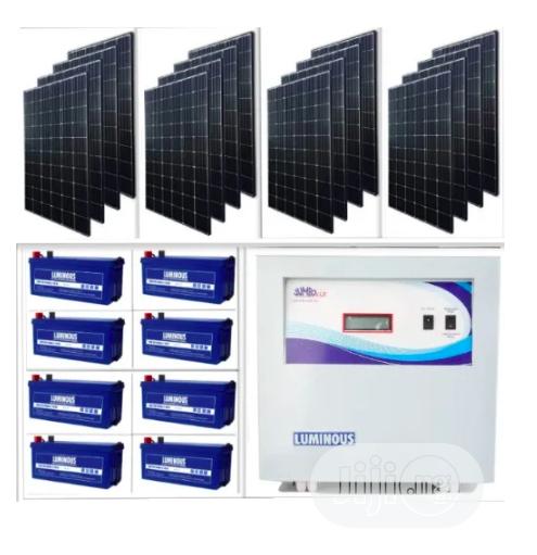 Luminous Solar Powered 5kva Luminous Inverters and Batteries