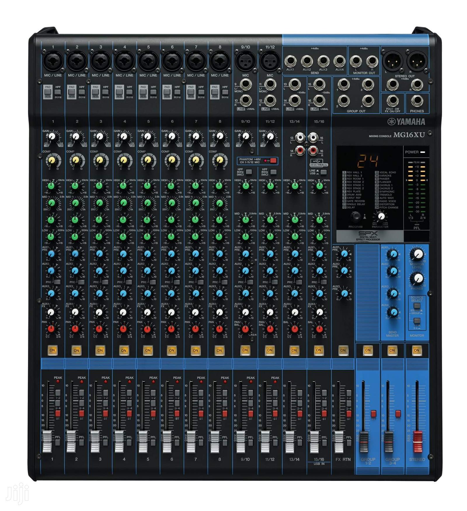 16 Channels Yamaha Console Mixer (Mg16xu)