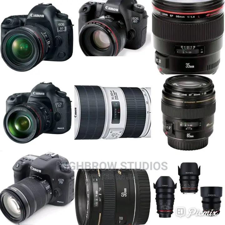 Canon 5d Mark 4 With 2 Lenses for Rent