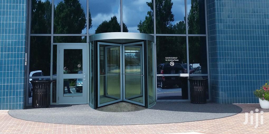 Installation Of Automatic Revolving Door