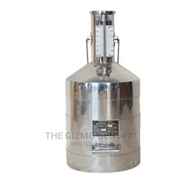 20 Liters Stainless Steel Measuring Can