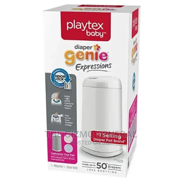 Playtex Diaper Genie Expressions Customizable Diaper Pail