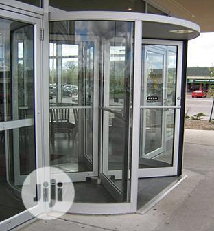 Installation Of Automatic Revolving Door