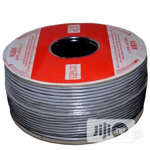 Kubix 2pair 100yards Telephone Cable