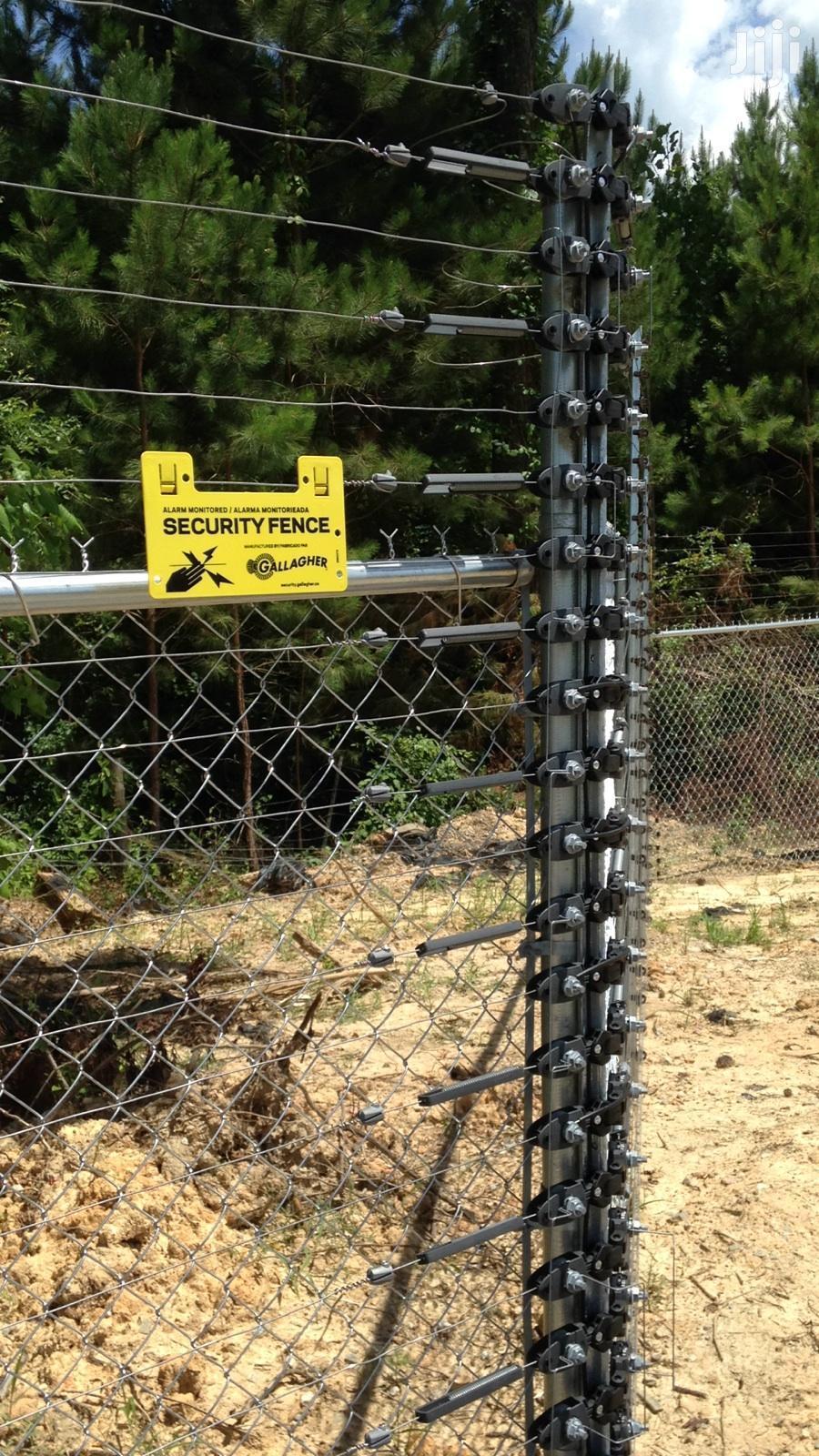 Installation Of Electric Perimeter Fence