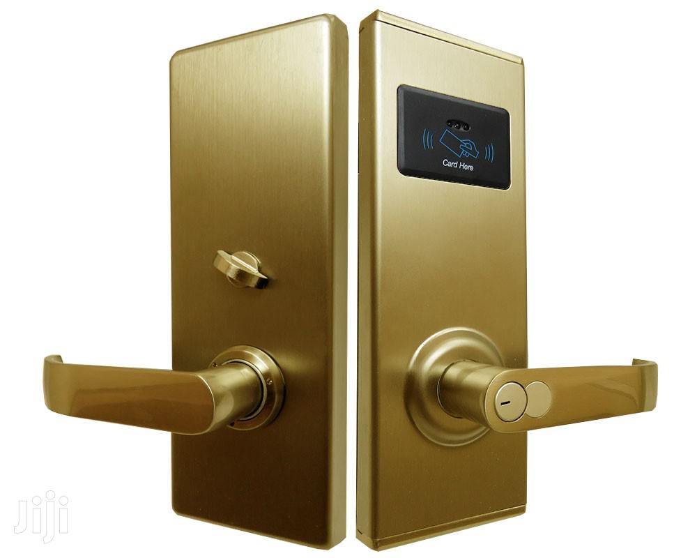 Installation Of Hotel Card Lock