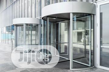 Installation Of Automatic Revolving Door