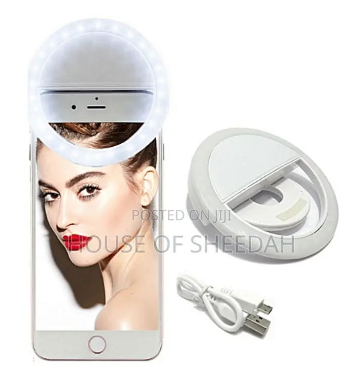 Generic Rechargeable Selfie Ringlights For Smartphones