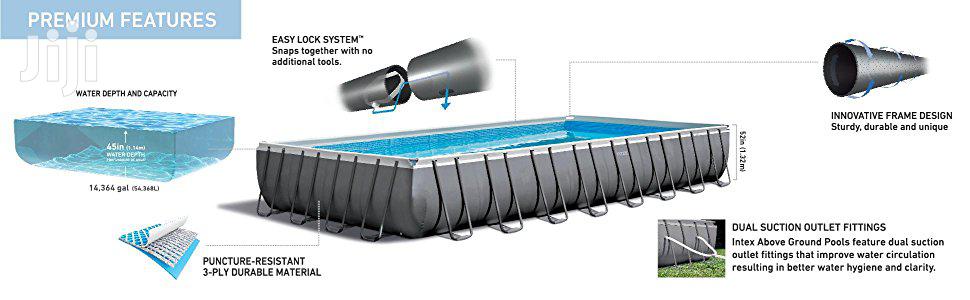 Intex Rectangular 32fit X 16fit X 52" Swimming Pool